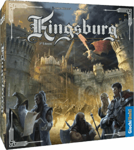 Kingsburg (Third Edition) board game cover