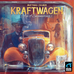Kraftwagen: Age of Engineering board game cover