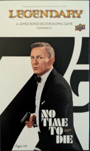 Legendary: A James Bond Deck Building Game – No Time to Die board game cover