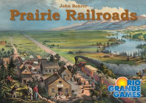 Prairie Railroads board game cover