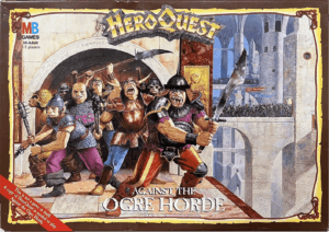 HeroQuest: Against the Ogre Horde board game cover