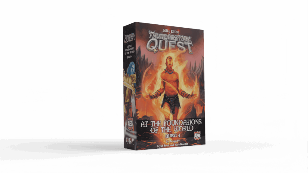 Thunderstone Quest: At the Foundations of the World board game cover