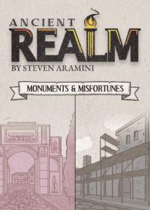Ancient Realm: Monuments & Misfortunes board game cover