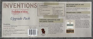 Inventions: Evolution of Ideas – Upgrade Pack board game cover