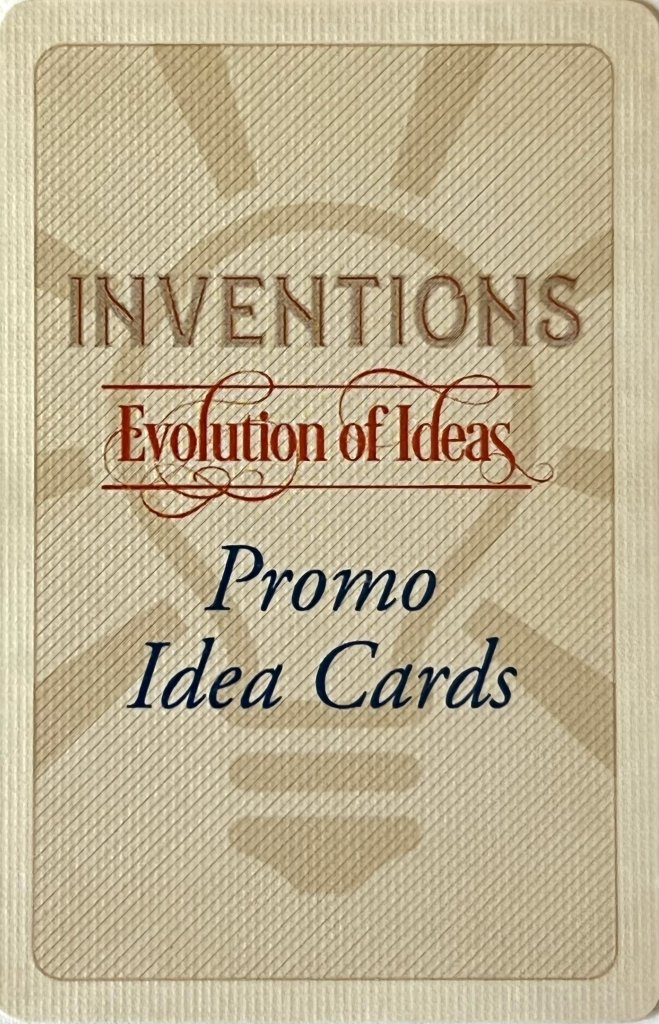 Inventions: Evolution of Ideas – Promo Cards board game cover