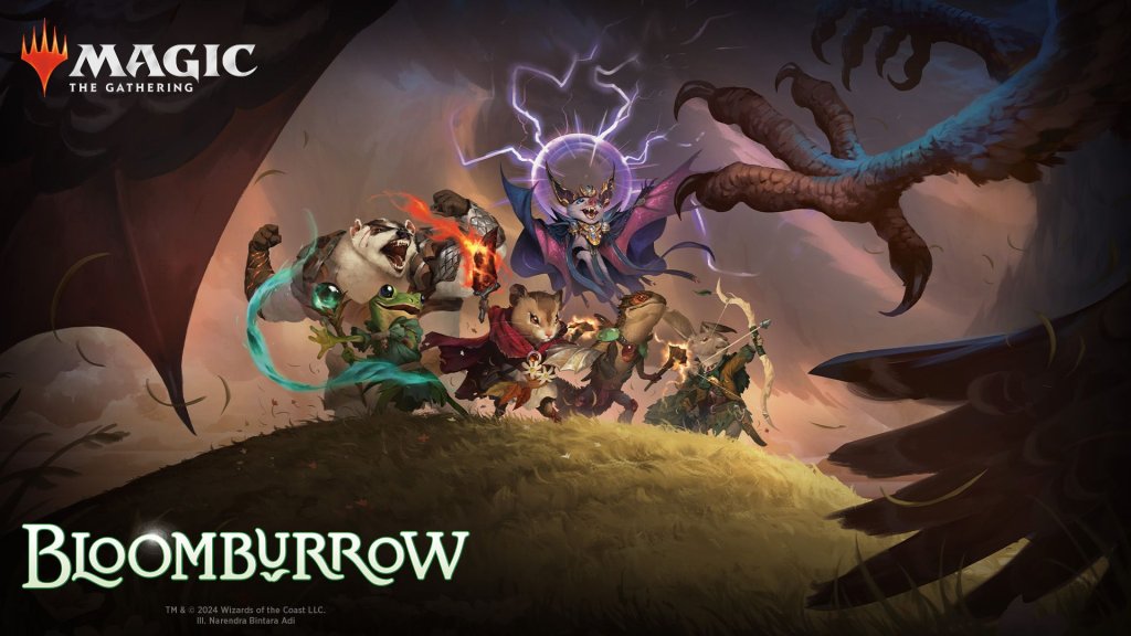 Magic: The Gathering – Bloomburrow board game cover