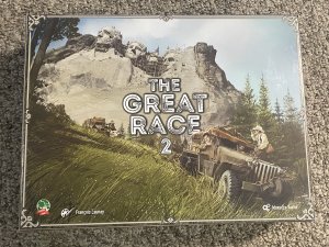 The Great Race 2 board game cover