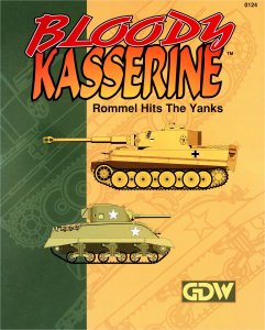 Bloody Kasserine board game cover