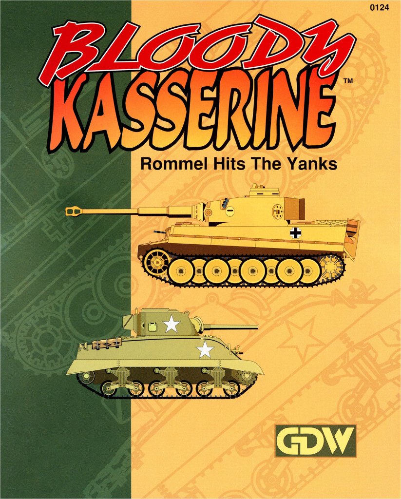 Bloody Kasserine board game cover
