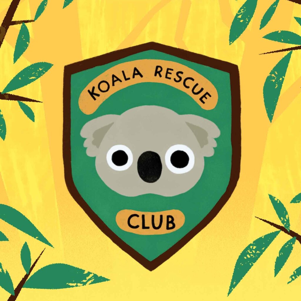 Koala Rescue Club board game cover