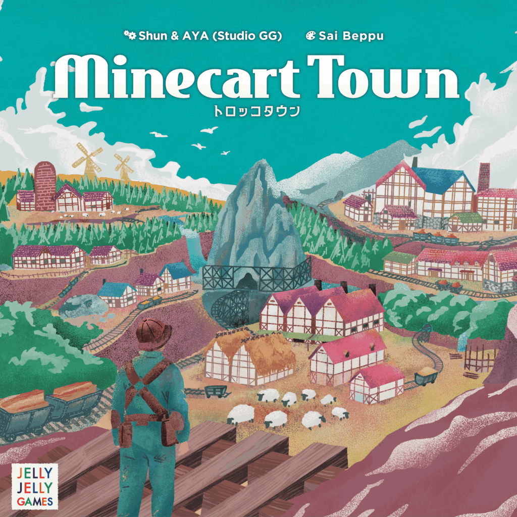 Minecart Town board game cover