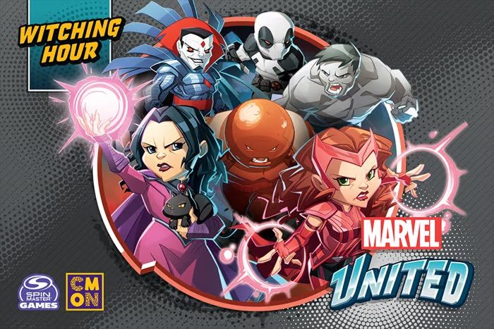 Marvel United: Witching Hour board game cover