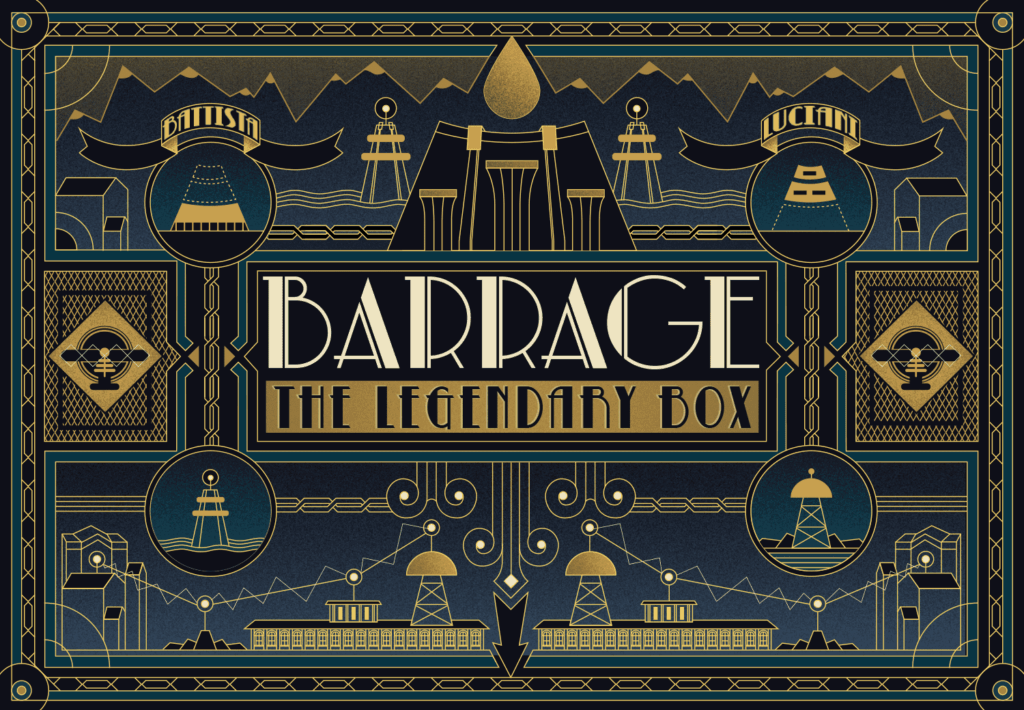 Barrage: The Legendary Box board game cover