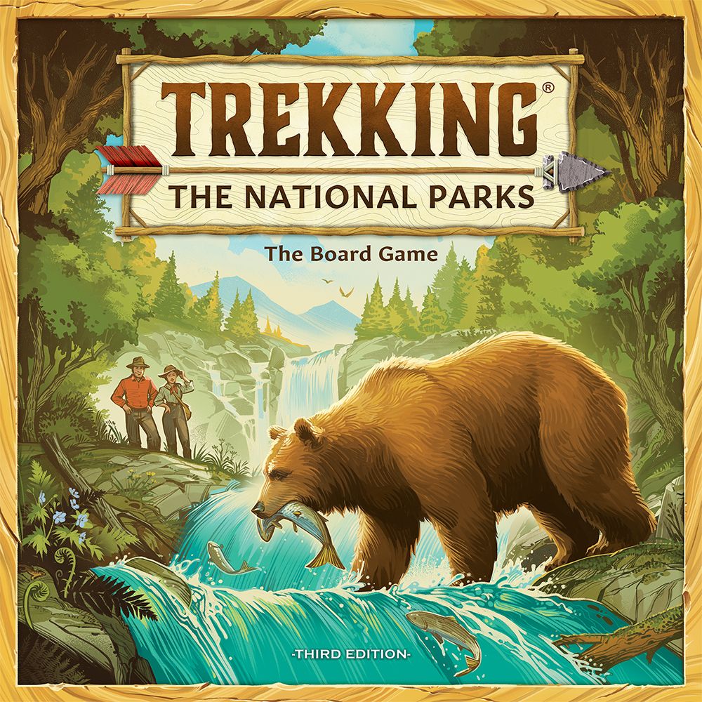 Trekking the National Parks: Third Edition board game cover