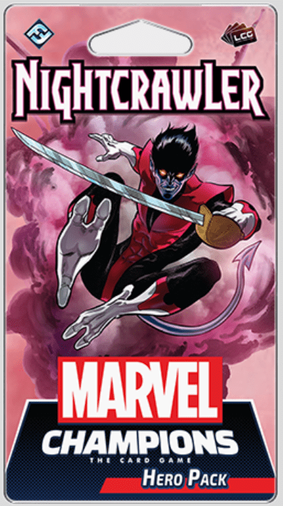 Marvel Champions: The Card Game – Nightcrawler Hero Pack board game cover