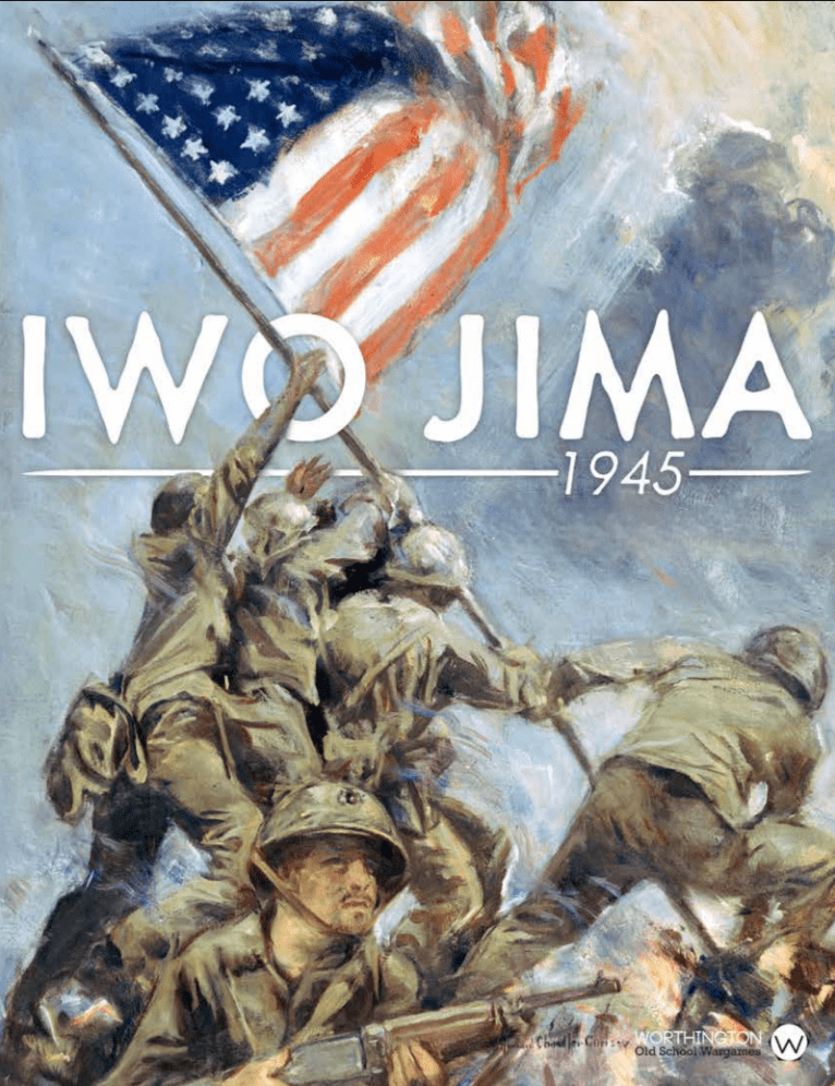 Iwo Jima 1945 board game cover