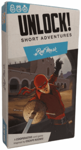 Unlock!: Short Adventures – Red Mask board game cover