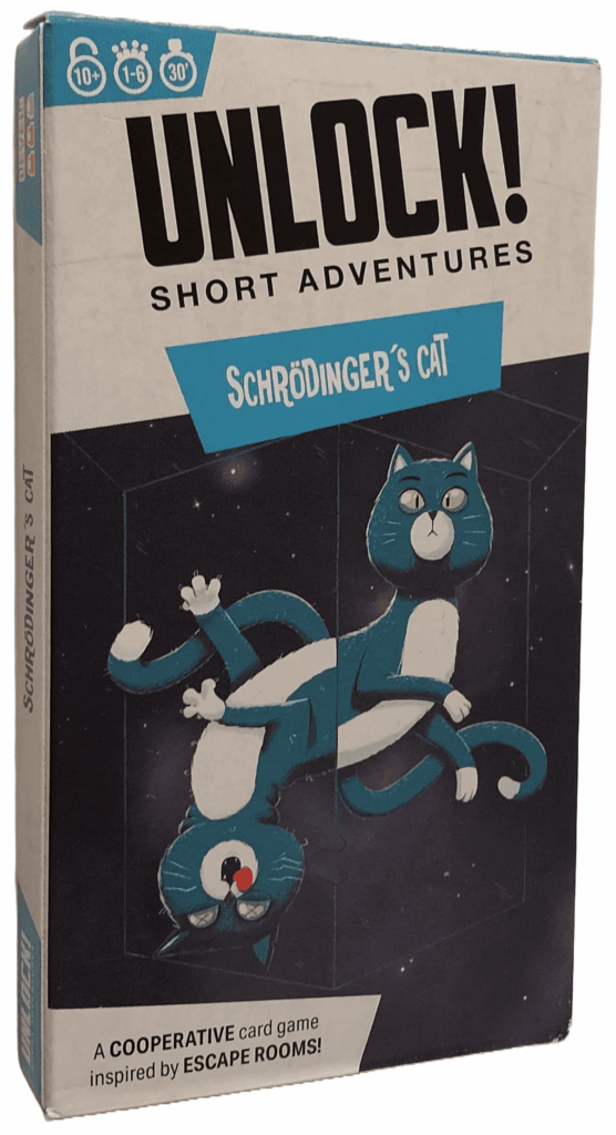 Unlock!: Short Adventures – Schrödinger’s Cat board game cover