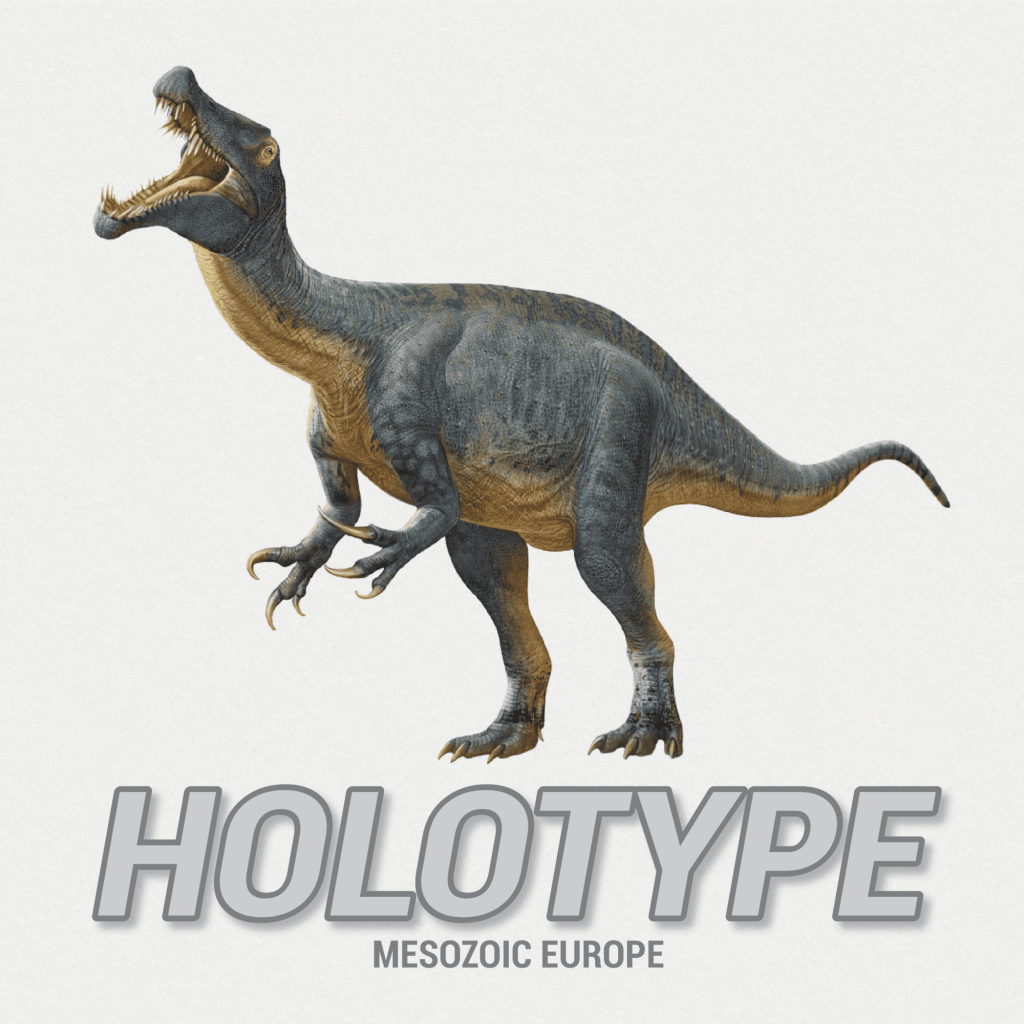 Holotype: Mesozoic Europe board game cover