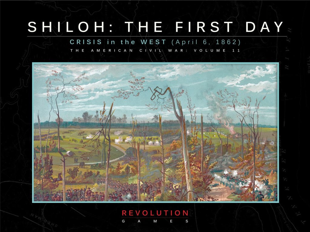 Shiloh: The First Day board game cover