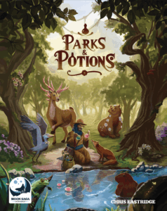 Parks & Potions board game cover