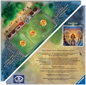 Asara: Das Haus des Flaschengeistes board game cover