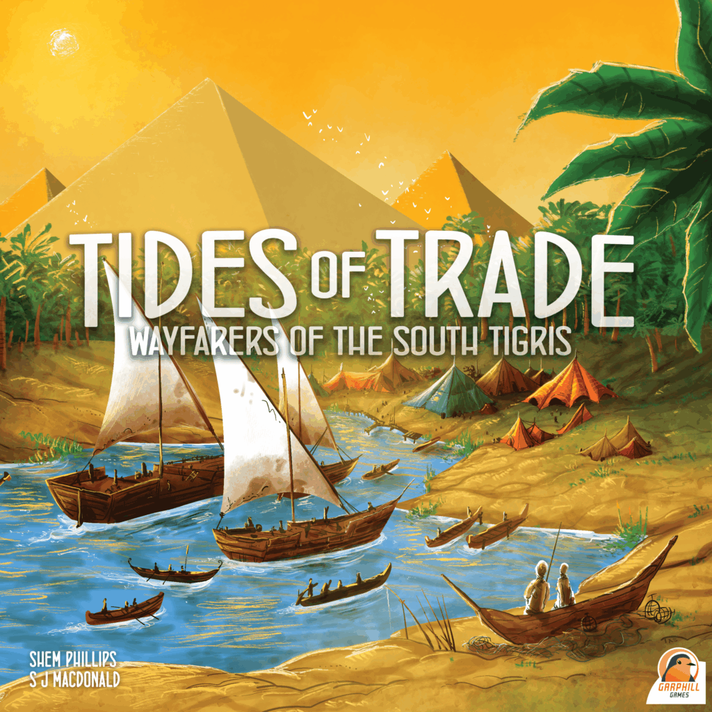 Wayfarers of the South Tigris: Tides of Trade board game cover