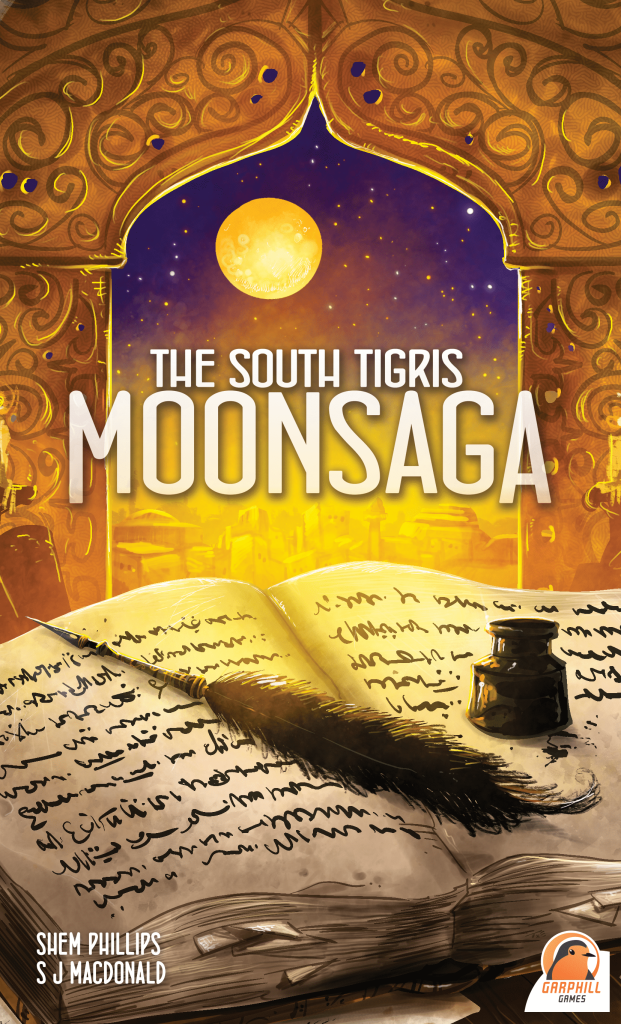 The South Tigris Moonsaga board game cover