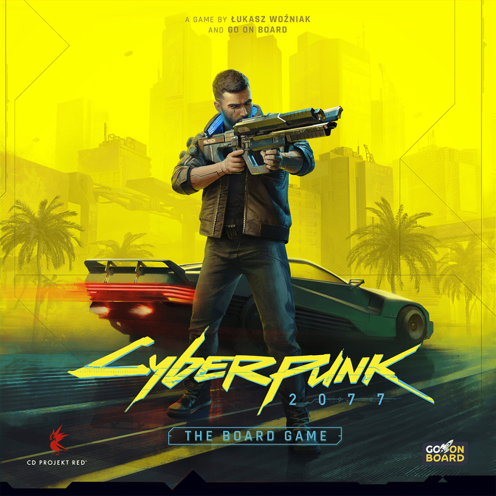 Cyberpunk 2077: The Board Game board game cover