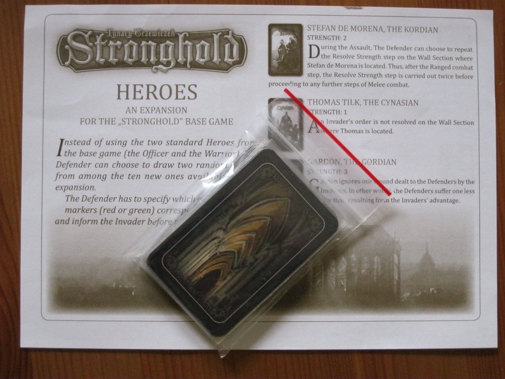 Stronghold: Heroes board game cover
