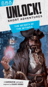 Unlock!: Short Adventures – The Secrets of the Octopus board game cover