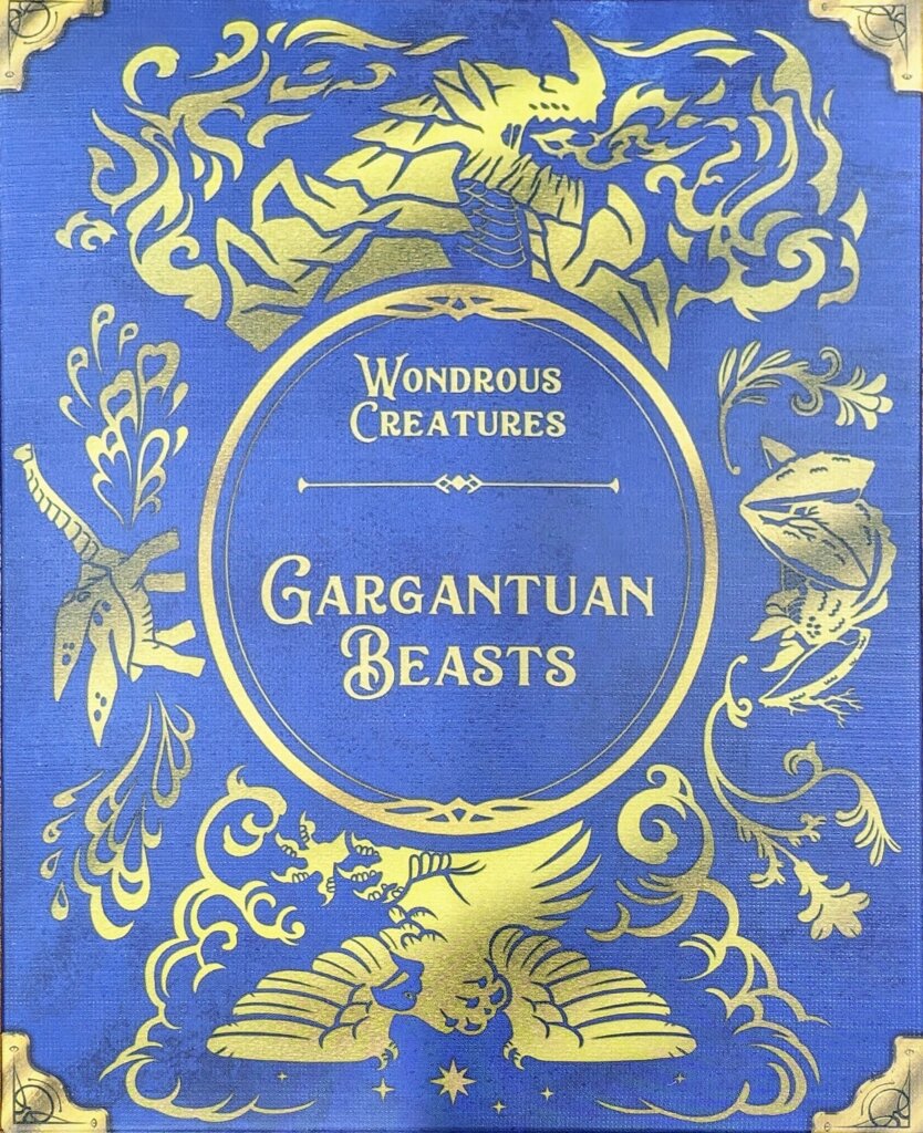 Wondrous Creatures: Gargantuan Beasts board game cover