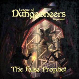 League of Dungeoneers: The False Prophet board game cover