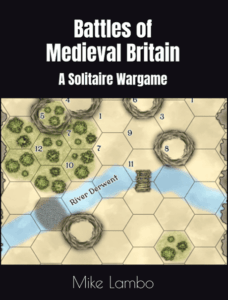 Battles of Medieval Britain: A Solitaire Wargame board game cover