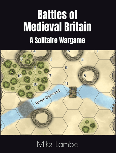 Battles of Medieval Britain: A Solitaire Wargame board game cover