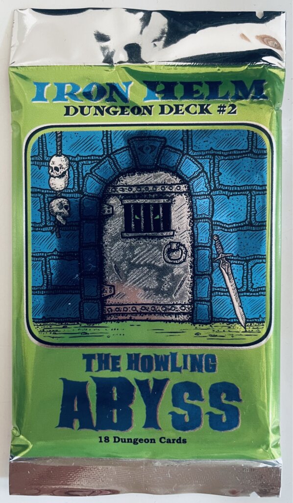 Iron Helm: Dungeon Deck #2 – The Howling Abyss board game cover
