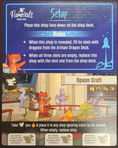 Flamecraft: Space Craft board game cover
