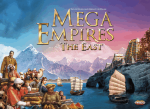 Mega Empires: The East board game cover