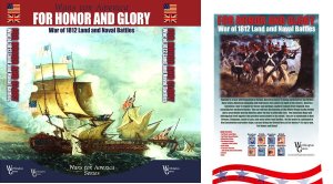 For Honor and Glory: War of 1812 Land and Naval Battles board game cover