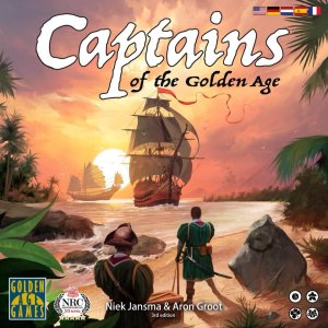 Captains of the Golden Age board game cover