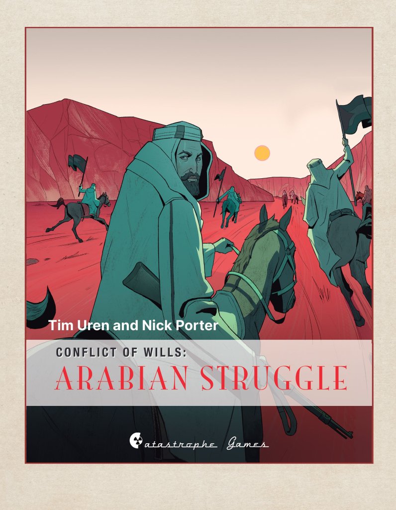 Arabian Struggle board game cover