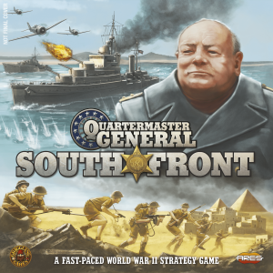 Quartermaster General: South Front board game cover