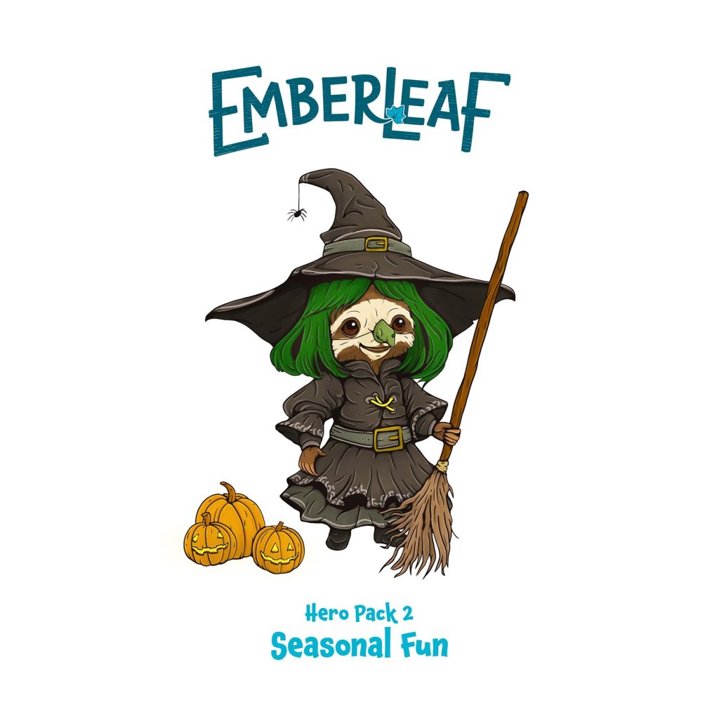 Emberleaf: Hero Pack 2 – Seasonal Fun board game cover