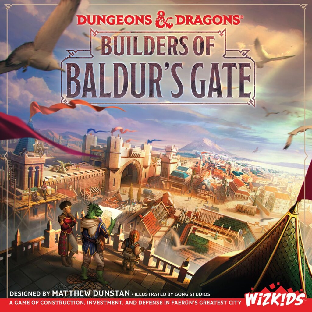 Dungeons & Dragons: Builders of Baldur’s Gate board game cover