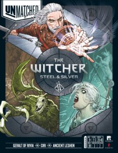 Unmatched: The Witcher – Steel and Silver board game cover