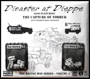 Memoir ’44: Disaster at Dieppe board game cover