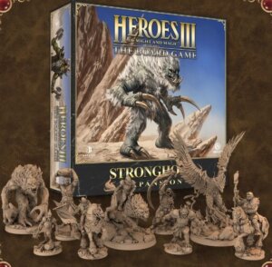 Heroes of Might and Magic III: The Board Game – Stronghold Expansion board game cover