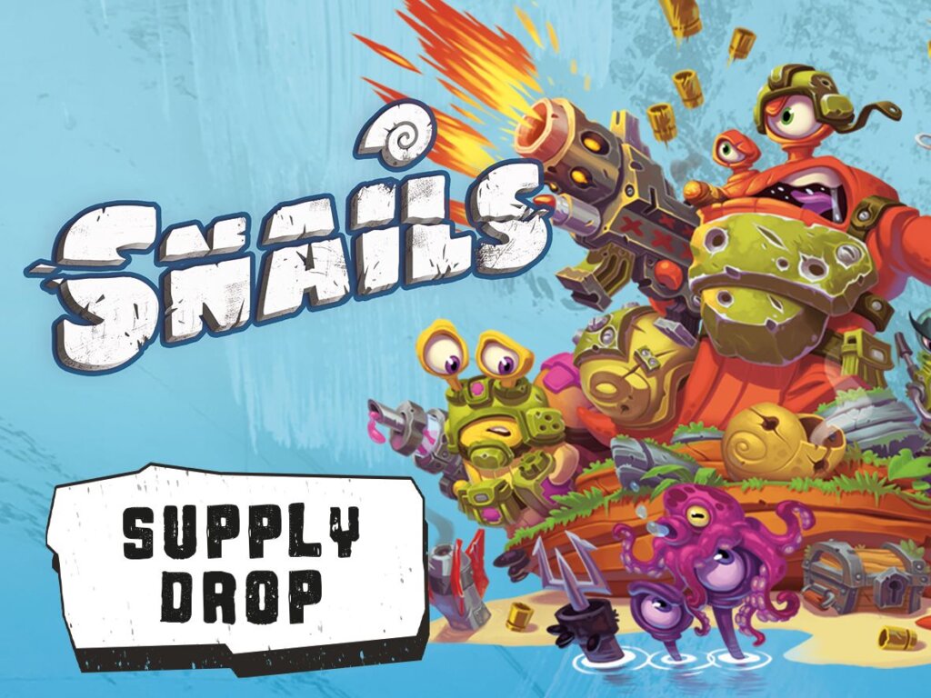Snails: Supply Drop board game cover
