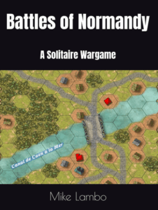 Battles of Normandy: A Solitaire Wargame board game cover