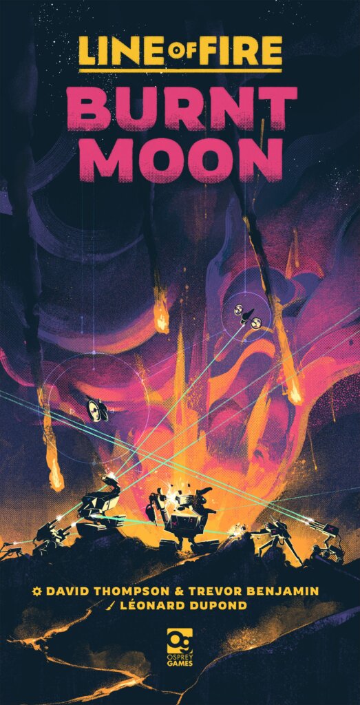 Line of Fire: Burnt Moon board game cover